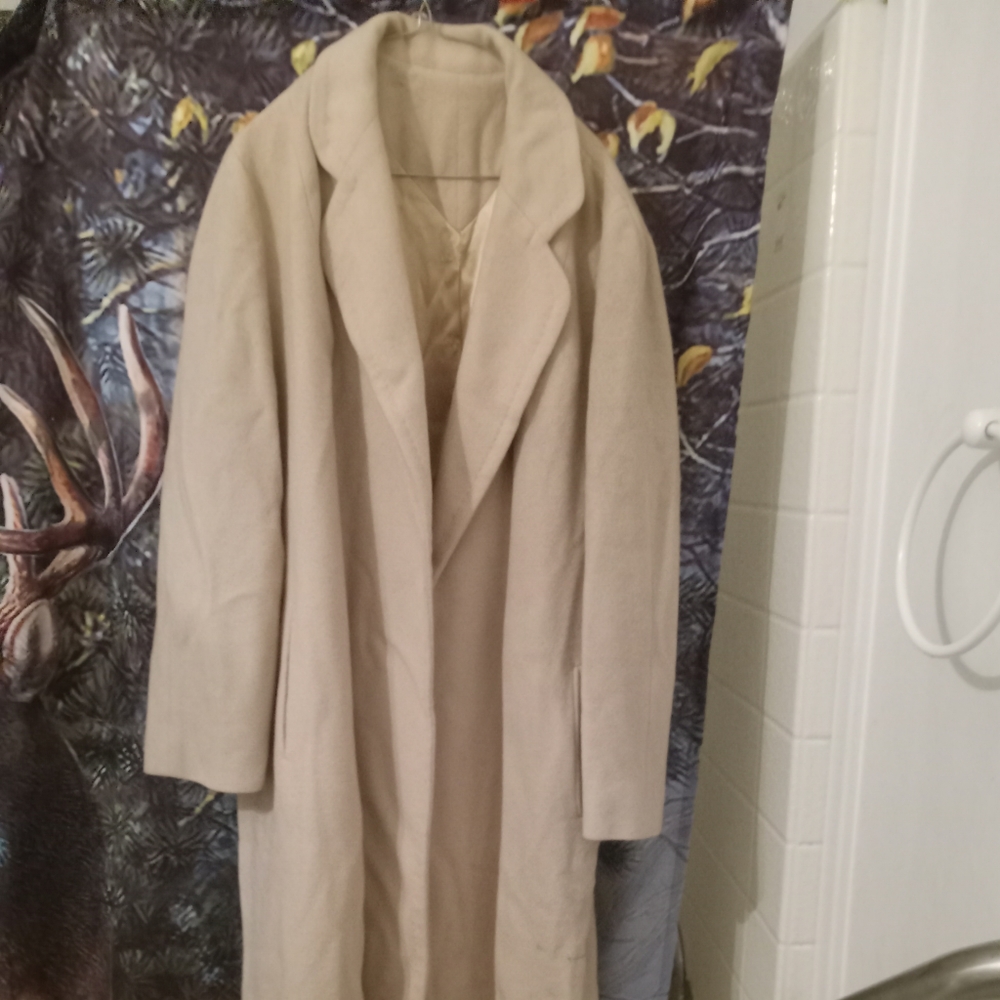 44 inches,mint condition Cashmere Coat.